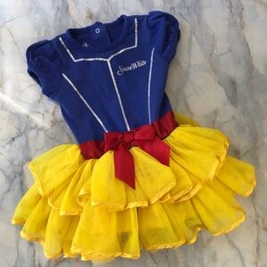 Disney Baby Snow White Costume Dress Infant Size 18M Body Suit